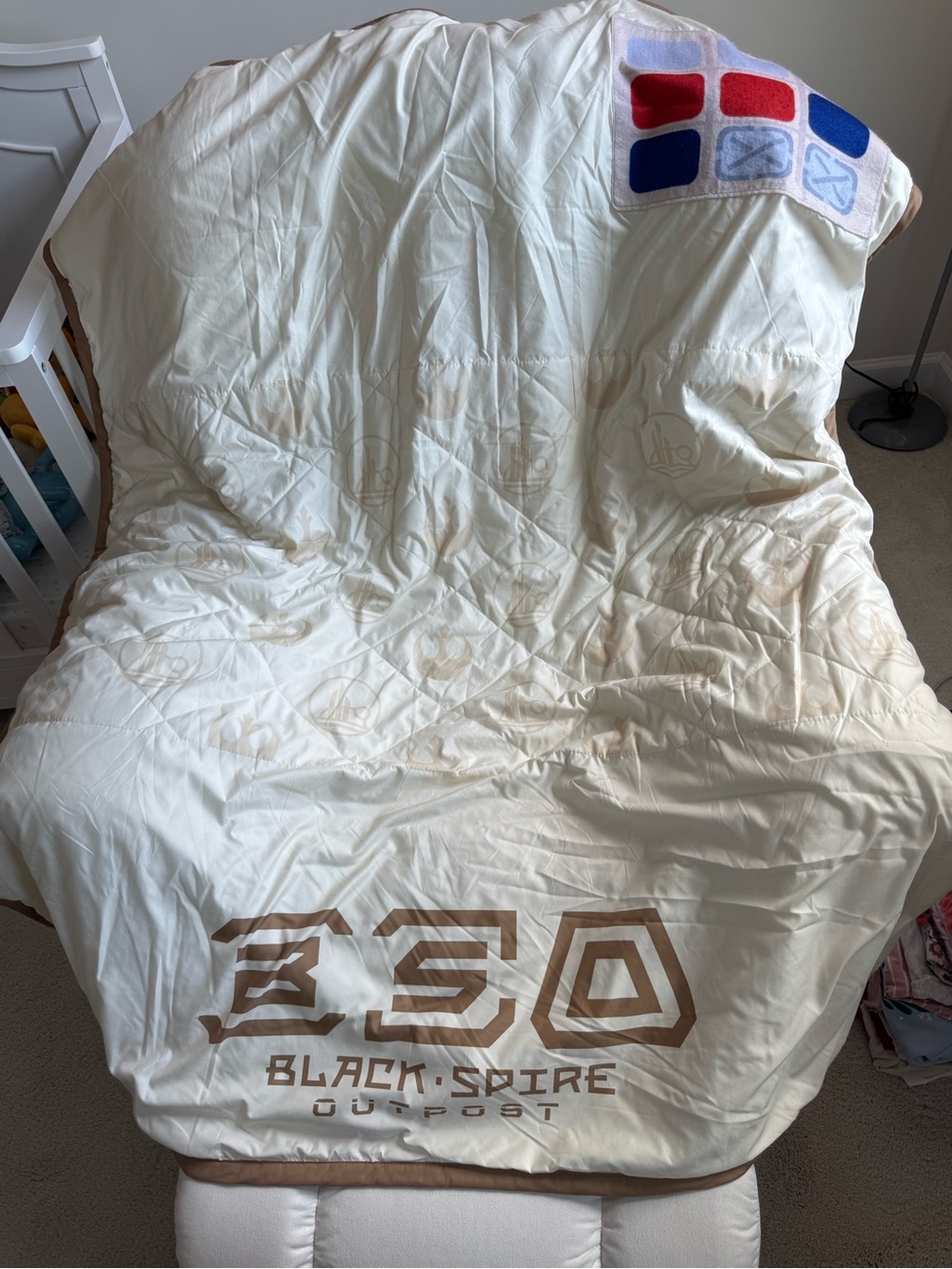 Star Wars Disney Black Spire Outpost Throw Blanket 50 x 60
